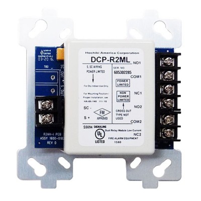 Module điều khiển 2 ngõ ra Rơ-le Hochiki DCP-R2ML