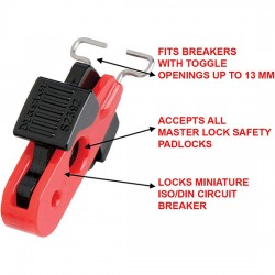 Khóa ngắt mạch thu nhỏ công tắc ghim vào Master Lock S2392 thumb