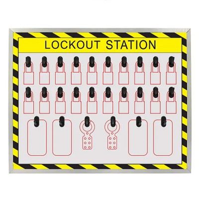 Trạm khóa treo được 20 ổ khóa PROLOCKEY LS53