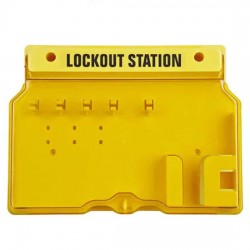 Trạm khóa treo tường 5 vi trí móc ổ khóa LOCKEY LS01 thumb