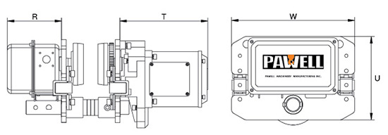 Con chạy điện dầm I PAWELL TE 1