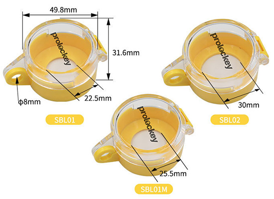 Khóa an toàn công tắc nút nhấn PROLOCKEY SBL01 D22 30