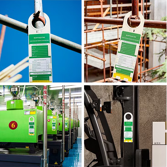 Thẻ treo kiểm tra an toàn giàn giáo PROLOCKEY SLT01 2