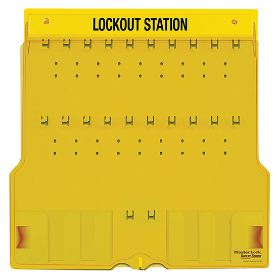 Trạm khóa bằng nhựa 22 móc treo Master Lock 1484B