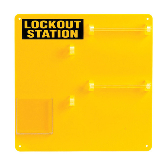 Trạm khóa gắn tường treo được 10 ổ khóa LOCKEY LK12