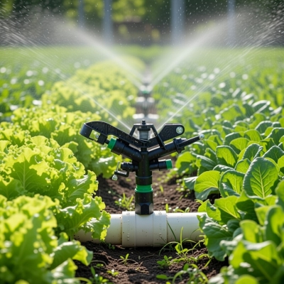 Béc Cánh Đập 4 Tia Tưới Phun Mưa 360 Độ Bán Kính 20m BB-9044 SUPER