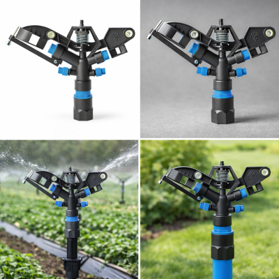 Béc Cánh Đập 4 Tia Tưới Phun Mưa 360 Độ Bán Kính 20m BB-9045