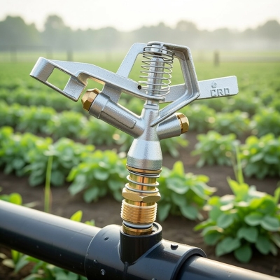 Béc nhôm cánh đập phun mưa 2 tia ren ngoài 27 ZY1