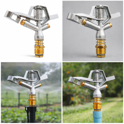 Béc nhôm cánh đập phun mưa 2 tia ren ngoài 27 ZY1