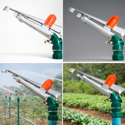 Béc súng cánh đập chỉnh góc xoay 360 độ ren trong 49mm B-30PY2