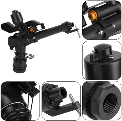 Béc súng cánh đập chỉnh góc xoay 360 độ ren trong 49mm BB-9160