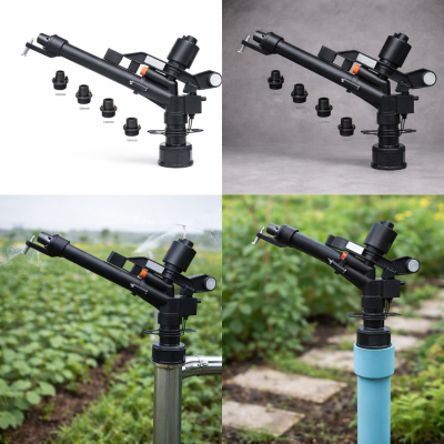 Béc súng cánh đập chỉnh góc xoay 360 độ ren trong 49mm BB-9160