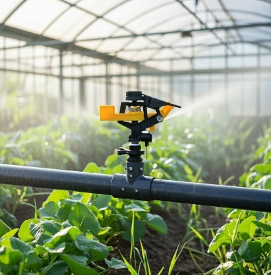 Béc tưới cánh đập chỉnh góc xoay 360 độ kiểu Taiwan ren ngoài 21mm B-121V