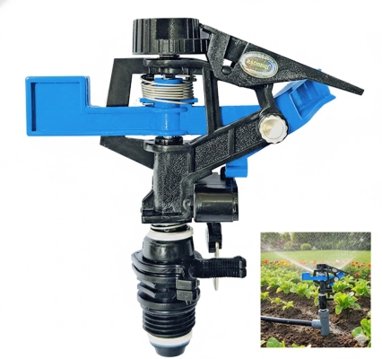 Béc tưới cánh đập chỉnh góc xoay 360 độ ren ngoài 21mm BB-904