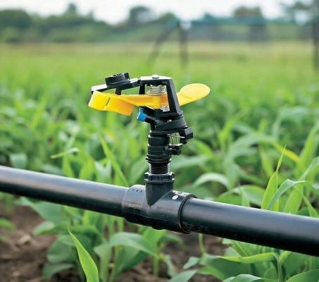 Béc tưới cánh đập nhỏ chỉnh góc xoay 360 độ ren ngoài 21mm BB-914A