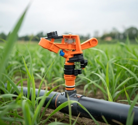 Béc tưới cánh đập nhỏ chỉnh góc xoay 360 độ ren ngoài 21mm BB-914C