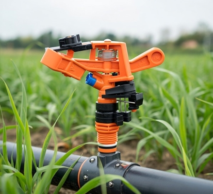 Béc tưới cánh đập nhỏ chỉnh góc xoay 360 độ ren ngoài 21mm BB-914C