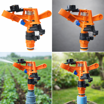 Béc tưới cánh đập nhỏ chỉnh góc xoay 360 độ ren ngoài 21mm BB-914C