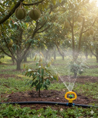 Béc tưới nhỏ bọc inox có móc tháo rời đuôi 6 ly BB-903Đ Plus