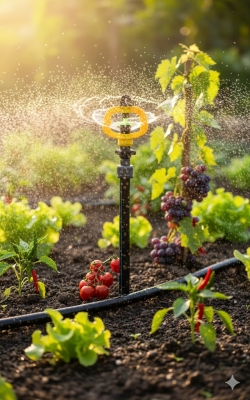 Béc tưới nhỏ bọc inox có móc tháo rời đuôi 8-10 ly BB-903Đ8-10