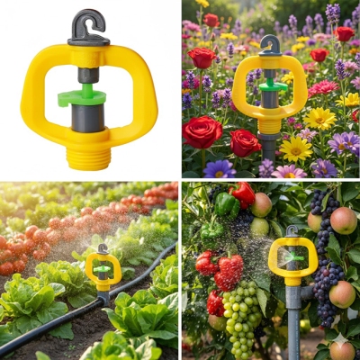 Béc tưới nhỏ bọc inox ren ngoài 17mm BB-903 Plus