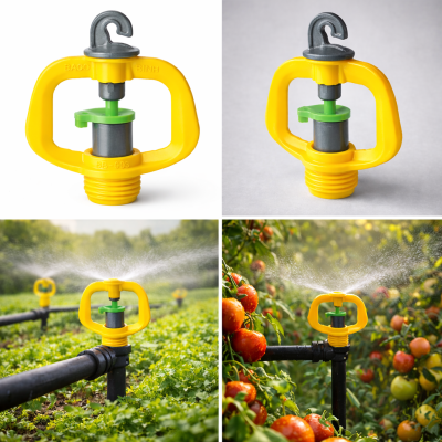 Béc tưới nhỏ bọc inox ren ngoài 17mm BB-903 Plus