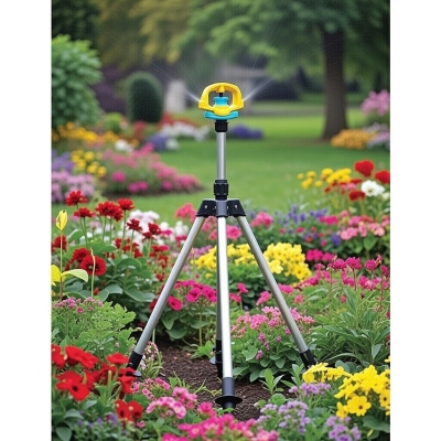 Béc tưới phun sương bù áp xoay 360 độ chỉnh góc ren ngoài 17mm FE-903BA