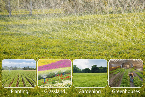 Ống dẹp tưới phun mưa dẫn nước có biên 34mm AVACB-34