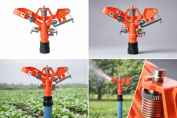 Béc cánh đập 4 tia màu cam kiểu Thổ Nhỹ Kỳ BB-C4T