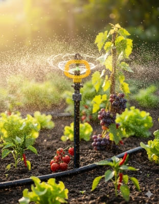 Béc nhỏ bọc inox thân xoay có phe tháo rời đuôi 8-10 ly FE903Đ8-10