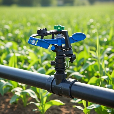 Béc tưới cánh đập nhỏ chỉnh góc xoay 360 độ ren ngoài 21mm BB-914