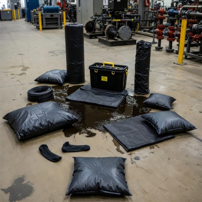 Bộ ứng phó nhanh sự cố dầu tràn vãi xách tay 30L Spilfyter OC091