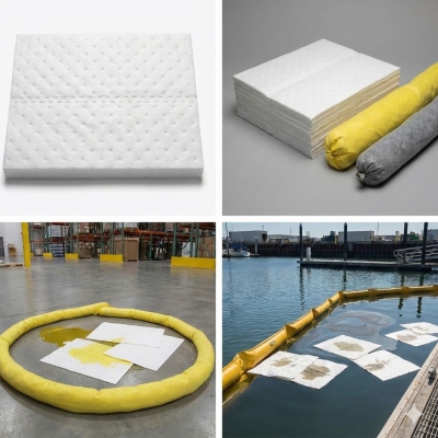 Tấm hấp thụ rò rỉ dầu và nhiên liệu 116 L/hộp Spilfyter OSW-75