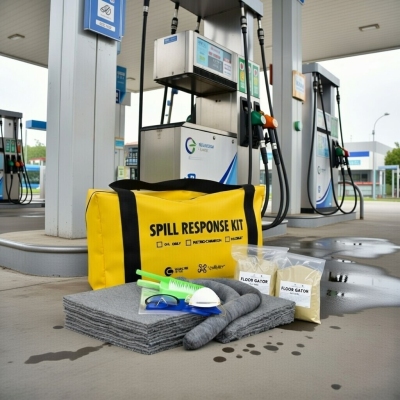 Bộ ứng phó nhanh dầu và hóa chất tràn vãi 30L PetroChemical Spill Kit PF117