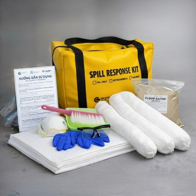 Bộ ứng phó nhanh sự cố dầu tràn vãi xách tay 30L Spilfyter OF091