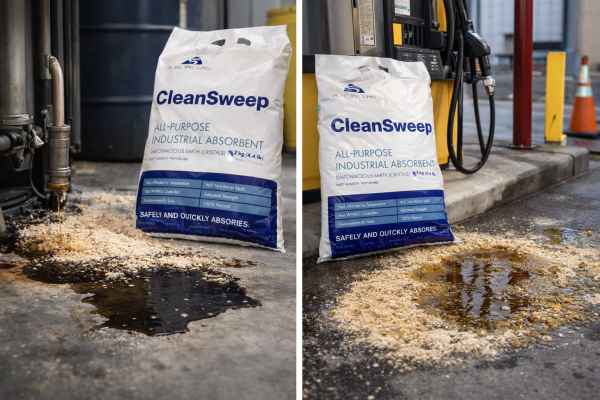 Bột thấm đa năng dầu và hóa chất tràn đổ cleansweep PSP100-060