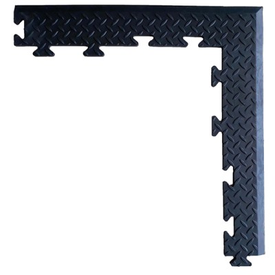 Thảm cao su lót sàn chống trơn trượt phòng tập Gym WG-715BK