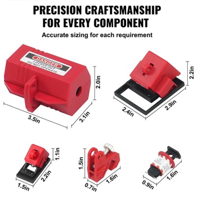 Bộ Khóa An Toàn LOTO Điện PROLOCKEY LK-AQGS01 – Đầy Đủ 47 Món