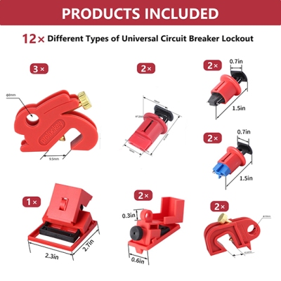 Bộ khóa an toàn LOTO van & điện PROLOCKEY LG03-B1