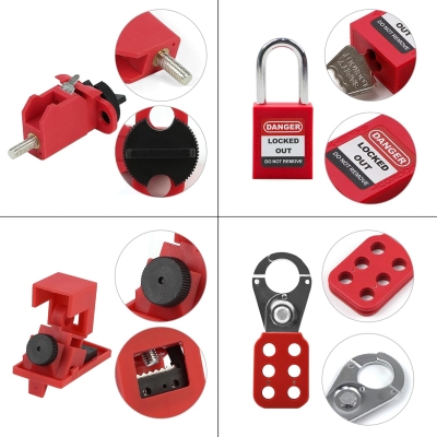 Bộ khóa LOTO điện cho nhà máy và xưởng sản xuất PROLOCKEY LG04