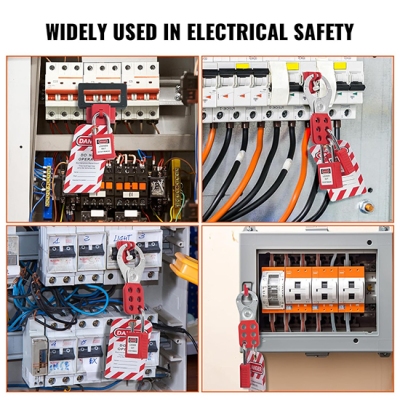 Bộ khóa LOTO an toàn điện & van 82 món Prolockey LK-X07-D41