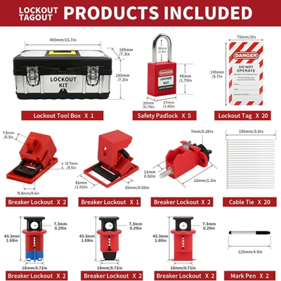 Bộ Khóa An Toàn LOTO Bảo Trì Van Và Điện PROLOCKEY LK-148757012