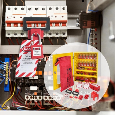 Bộ khóa LOTO an toàn điện & van 82 món Prolockey LK-X07-D41