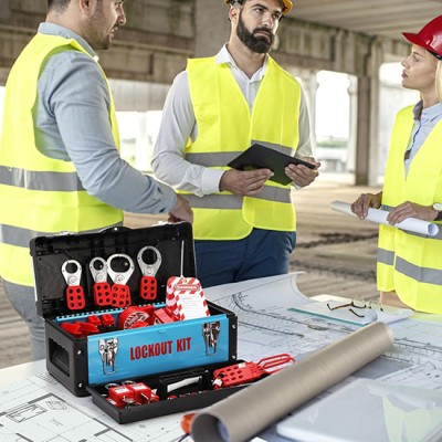 Bộ khoá LOTO an toàn điện và van 68 chi tiết PROLOCKEY LK-83853203