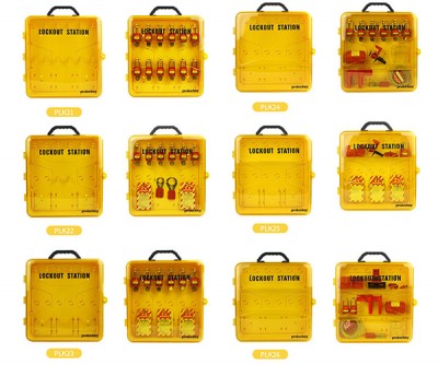 Trạm Quản Lý Khoá LOTO Xách Tay 12 Móc Treo PROLOCKEY PLK21