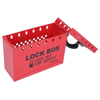 Hộp khóa nhóm LOTO 12 cổng gắn ổ khóa PROLOCKEY LK01