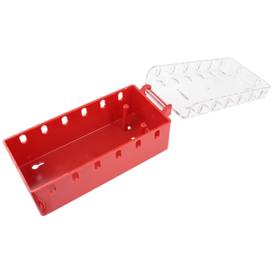 Hộp khóa nhóm LOTO di động 2 móc treo quản lý 14 người PROLOCKEY LK32