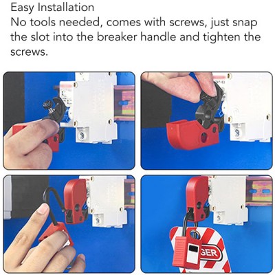 Khóa cầu dao CB đa cực dạng Grip Tight 11mm PROLOCKEY CBL41