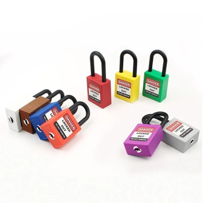 Khóa an toàn cùm nylon cách điện cao 38mm PROLOCKEY P38P