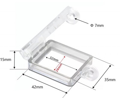 Khóa bảo vệ công tắc, nút nhấn dạng thuyền PROLOCKEY SBL31